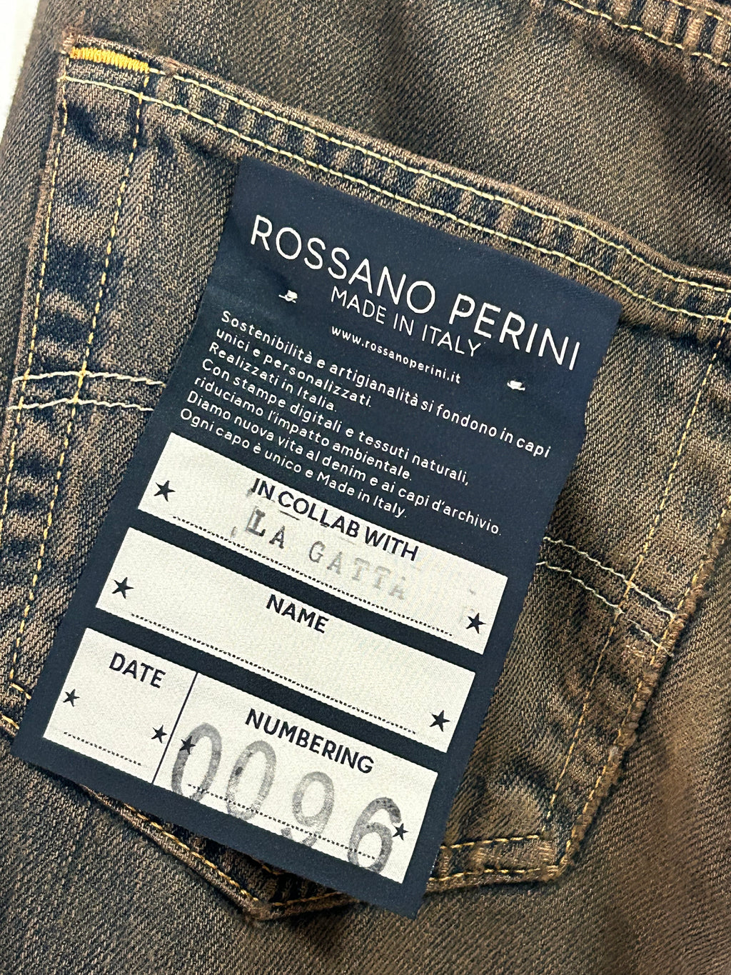 Jeans 501 Rossano Perini