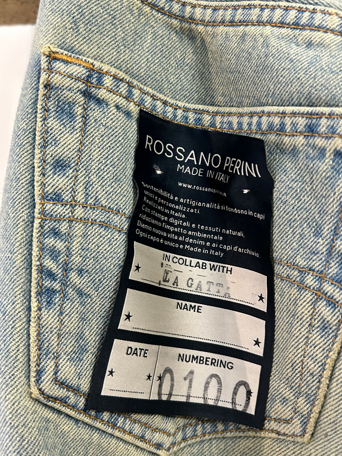Jeans 501 Rossano Perini