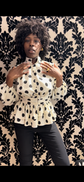 Camicia a pois Amosa