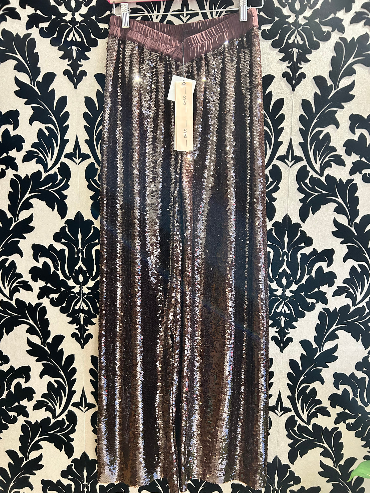 Pantalone paillettes Dahlo