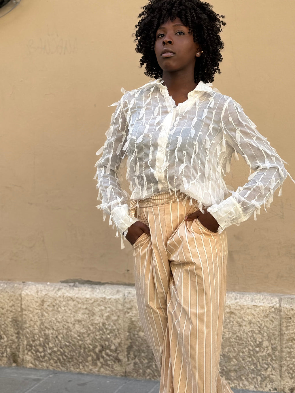Camicia in voile Milva Mi
