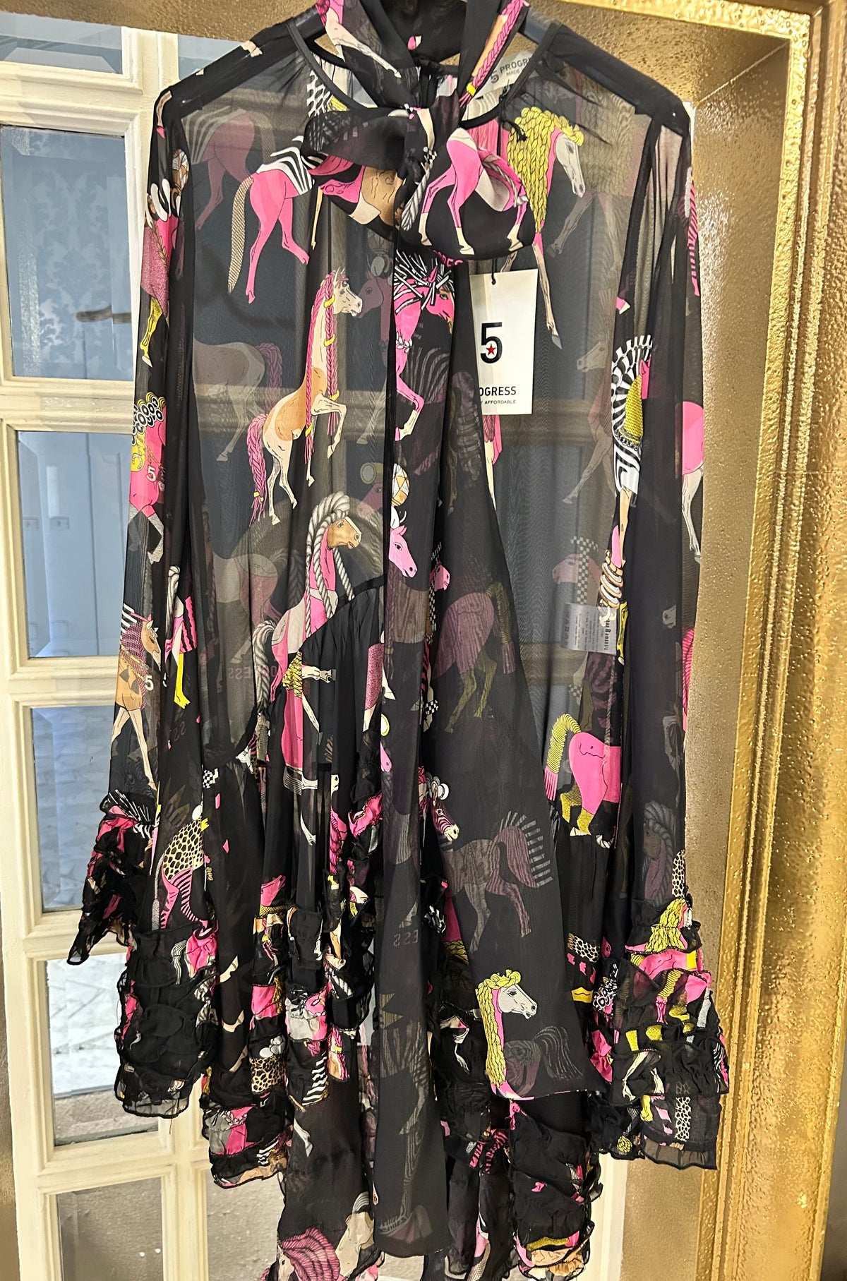 5 Progress maxi blusa