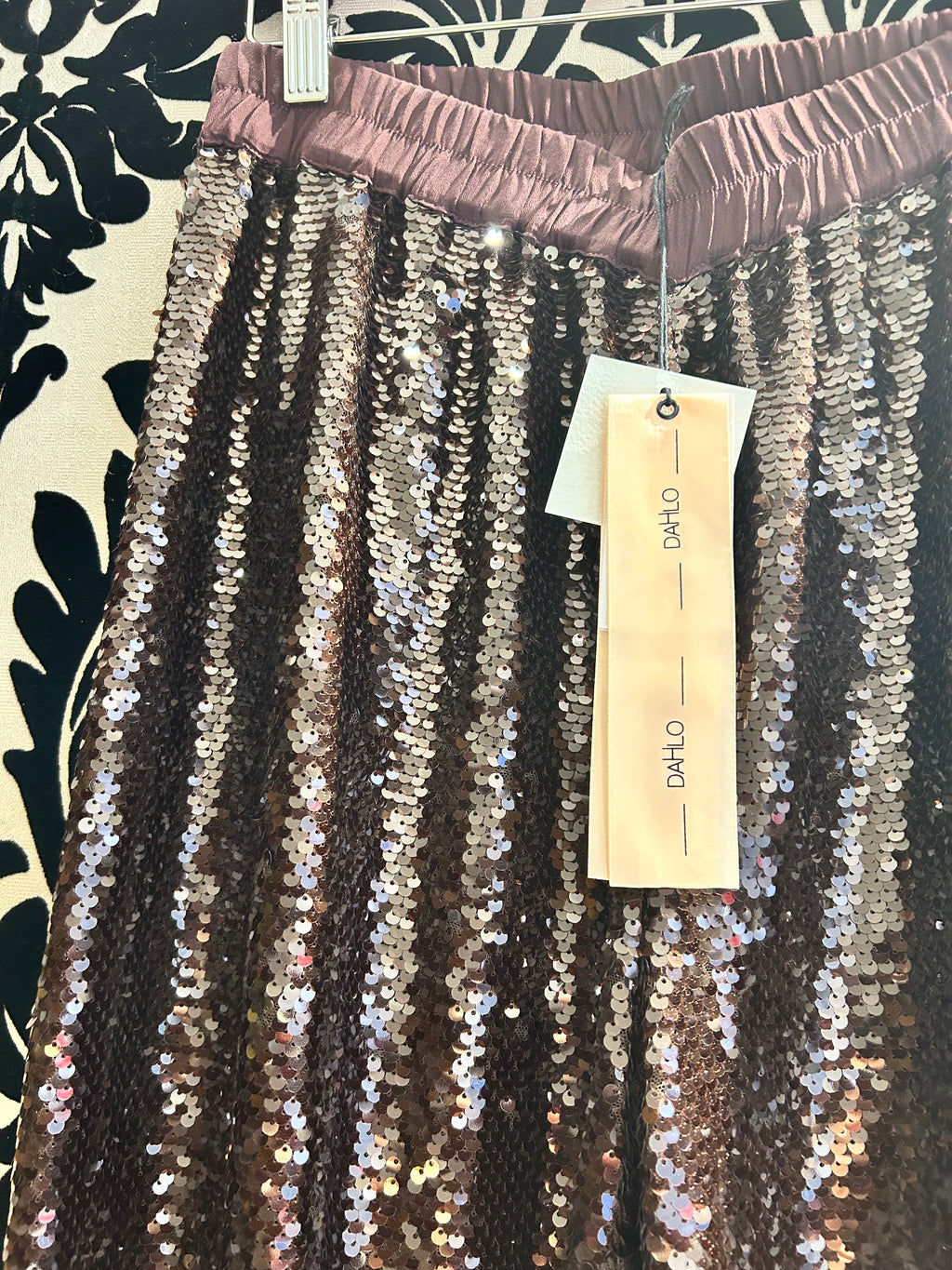 Pantalone paillettes Dahlo